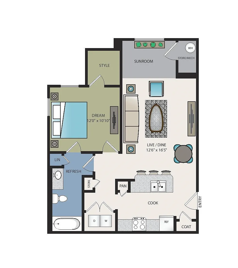 Floor plan A2