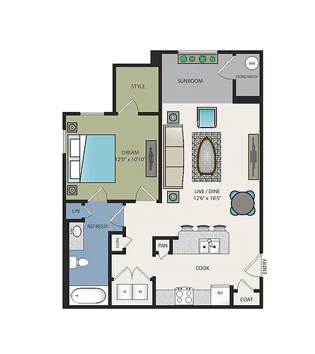 Floor plan A2