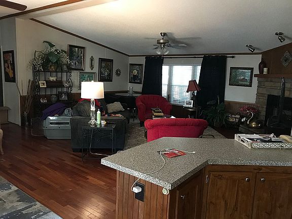 Living room from open kitche