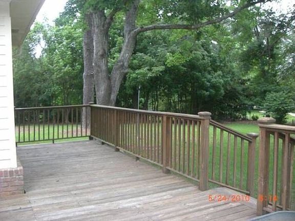 spacious deck