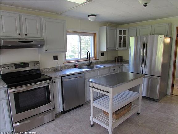 All new stainless steel appliances and updated cabinetry!  The island is included!