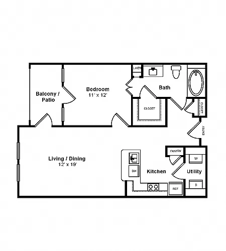 Floor plan Laguna