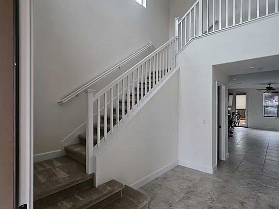 Stairs leading to second floor