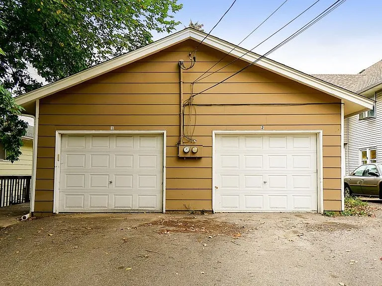 One garage space per unit
