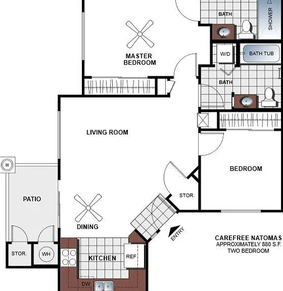 Carefree North Natomas Senior Apartments — Photo 46