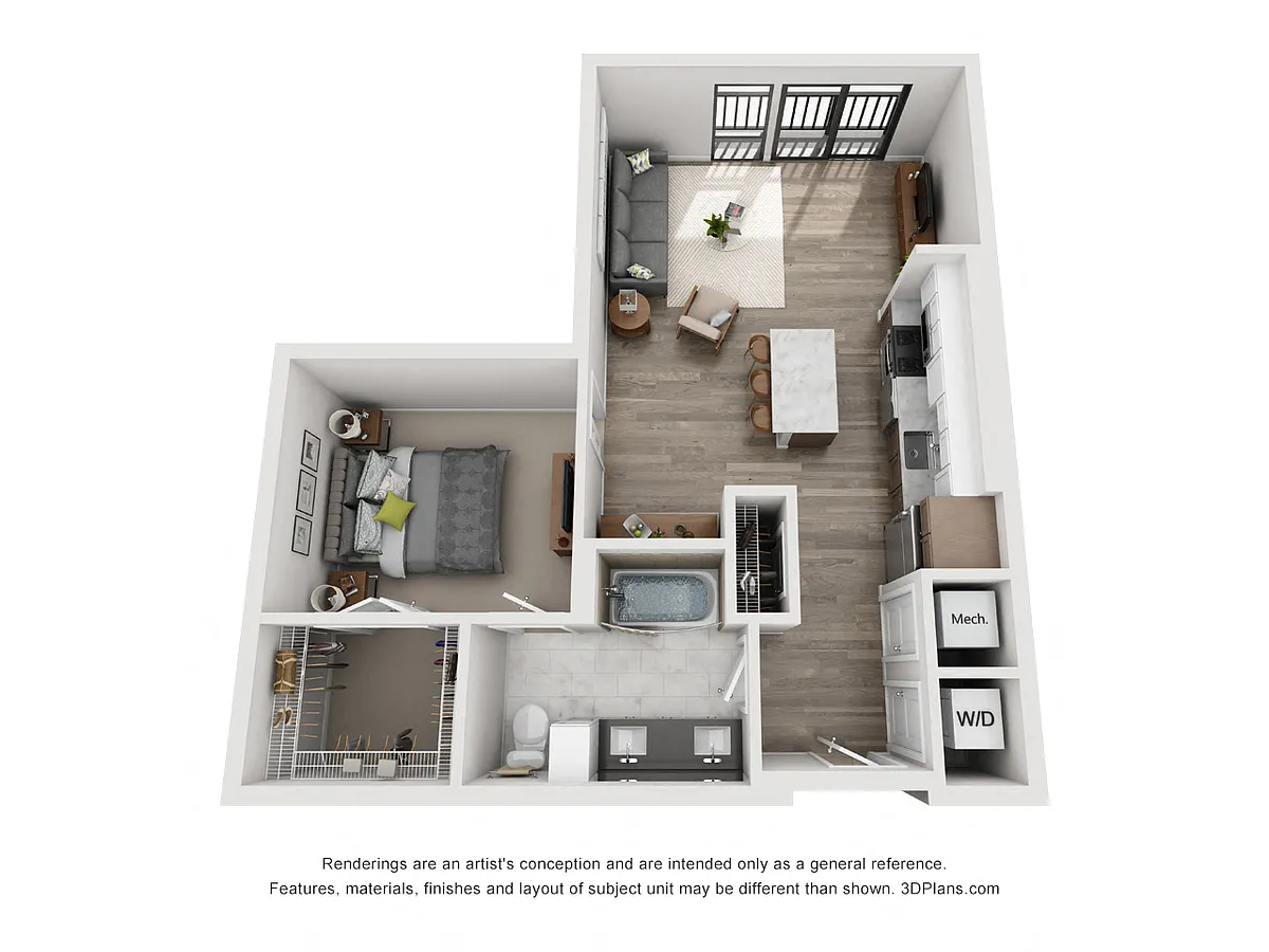 Floor plan JR1-C