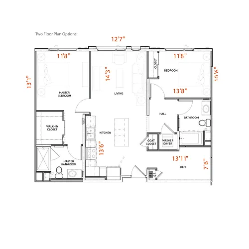 Floor plan B3