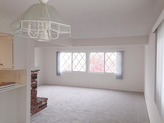 Living room viewed from dining area.