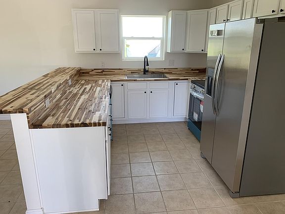New cabinets and new appliances.