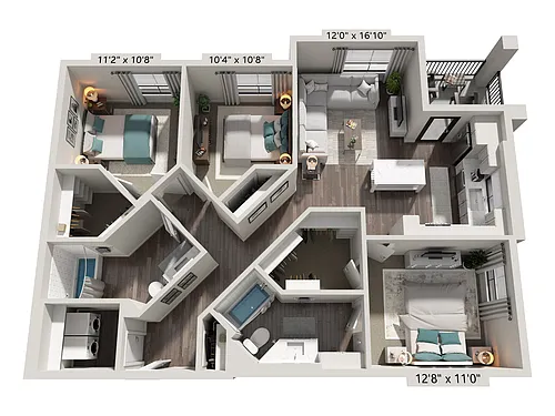 Floor plan C2