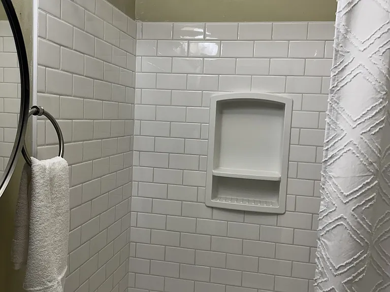 new remodeled bathroom
