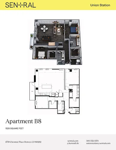 Floor plan B8