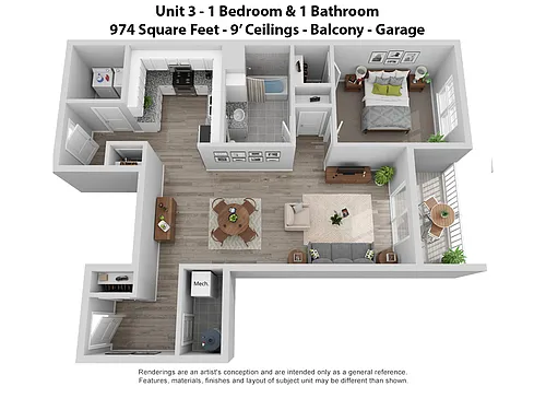 Floor plan 2 and 3