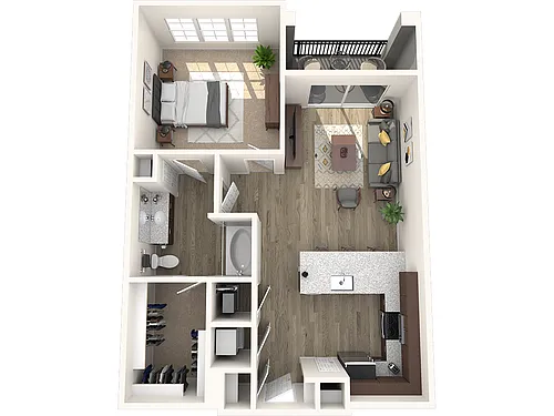 Floor plan The Sidecar