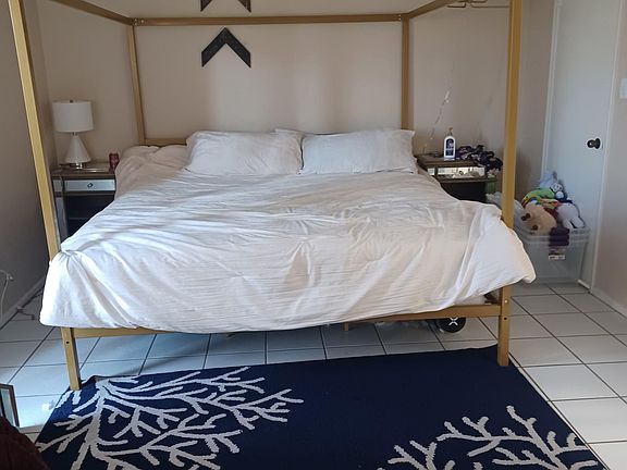 Large master bedroom with walk in closet!
