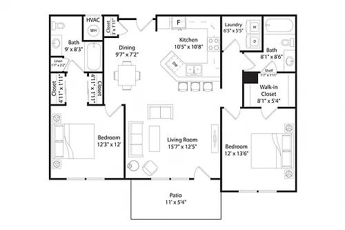Floor plan B5R