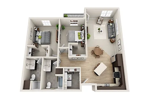 Floor plan B2