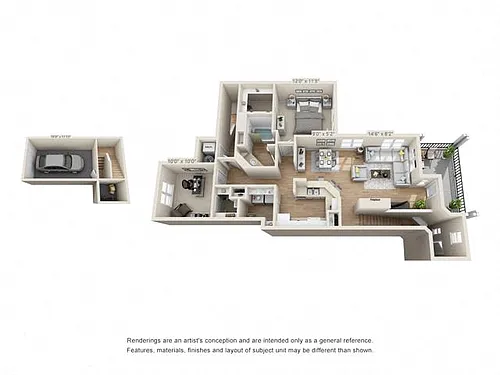 Floor plan Red Canyon - Black Horse Canyon