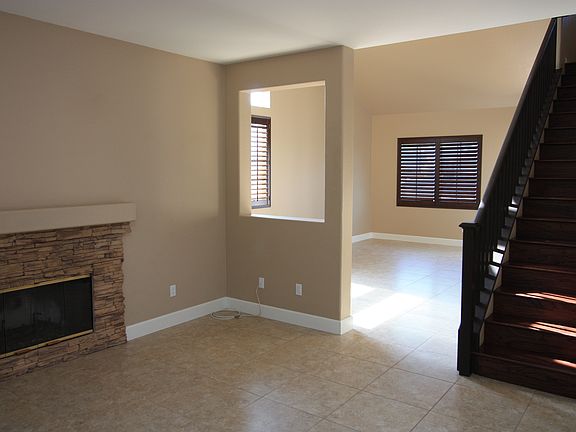 Family room looking into living room/entry