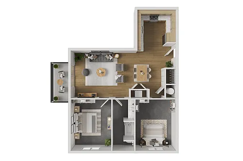 Floor plan B