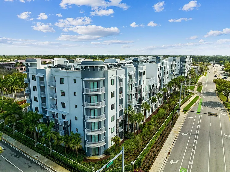 Oversized and wraparound balconies on select floorplans