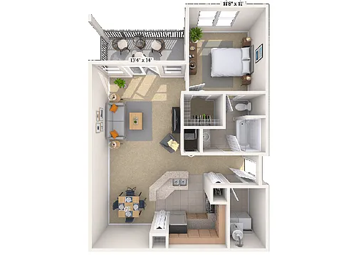 Floor plan The Bramble