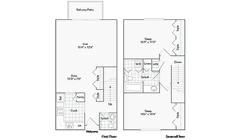 Floor plan Waubesa