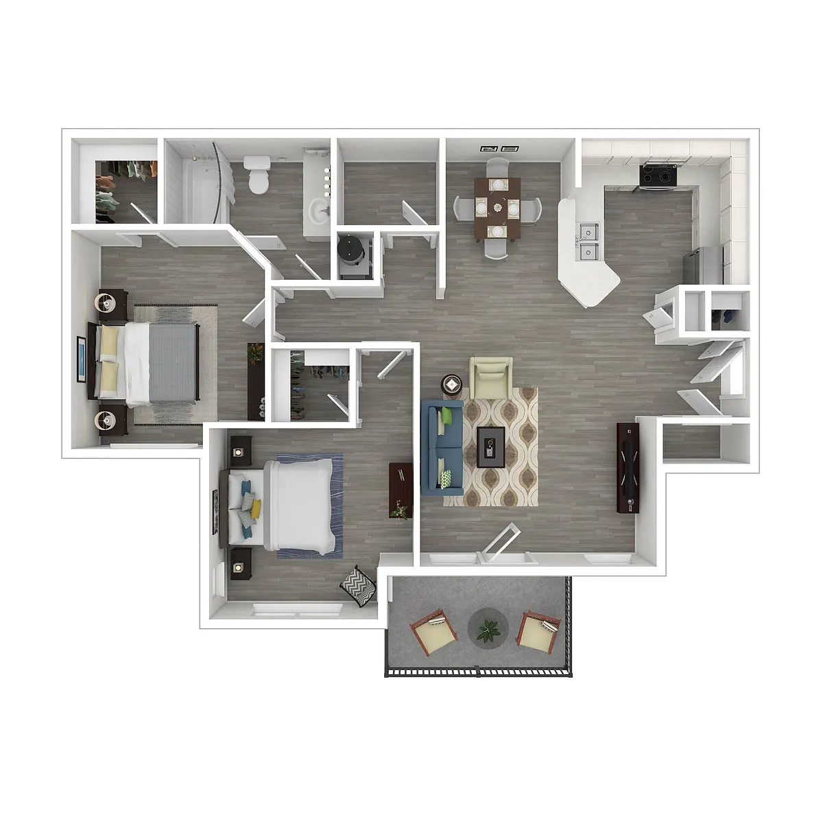 Floor plan B1