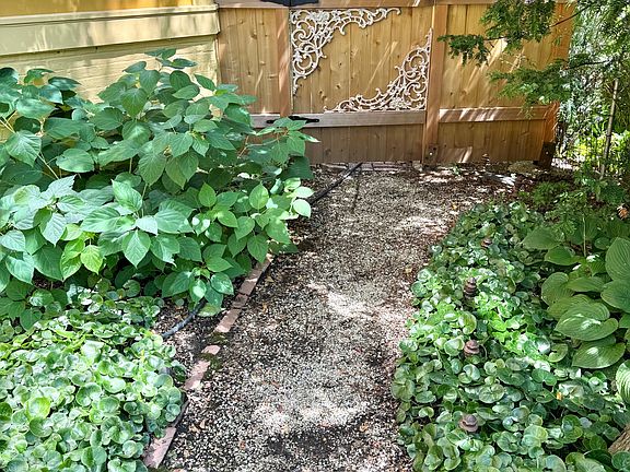 Charming gate to Basement unit