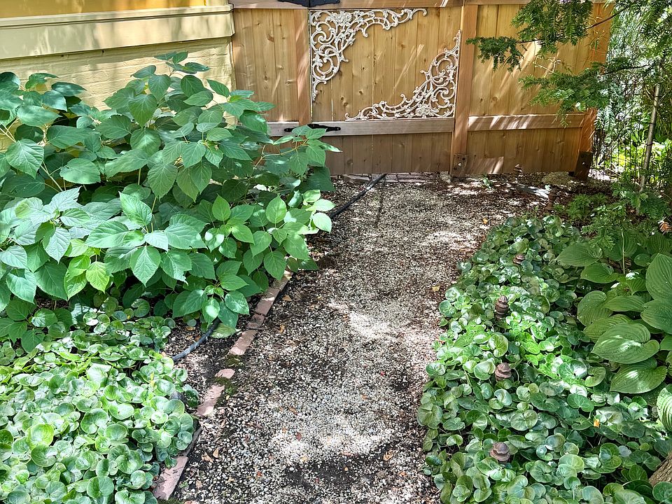 Charming gate to Basement unit
