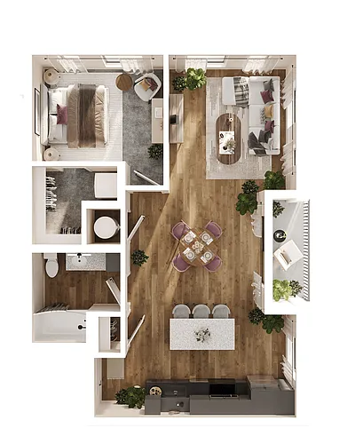 Floor plan Chord
