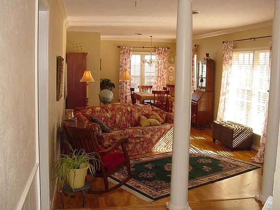 Foyer into living room