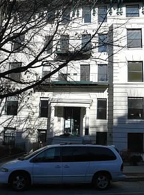 Exterior of building.