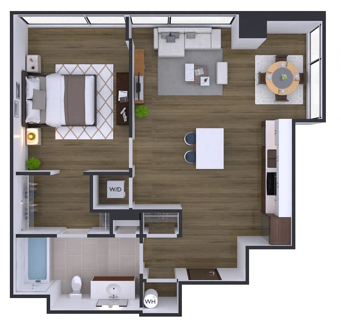 Floor plan 301-A07