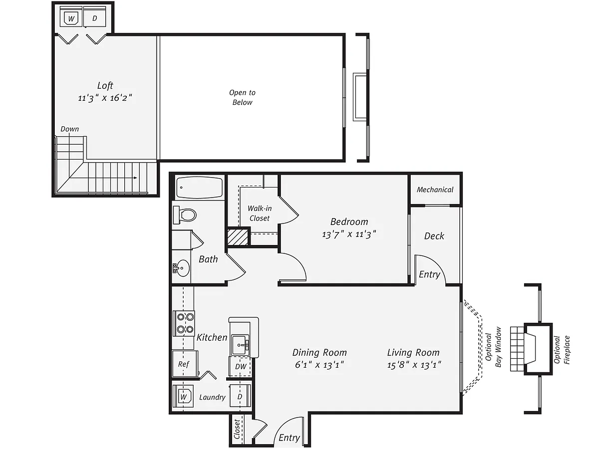 Floor plan AF1L