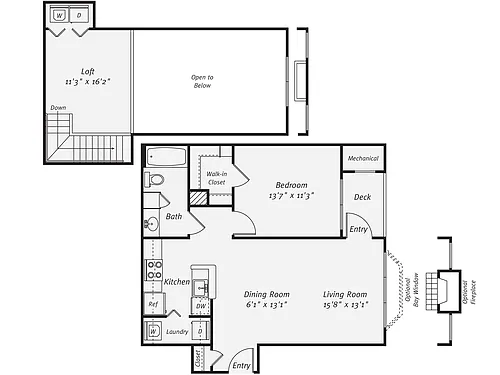 Floor plan AF1L