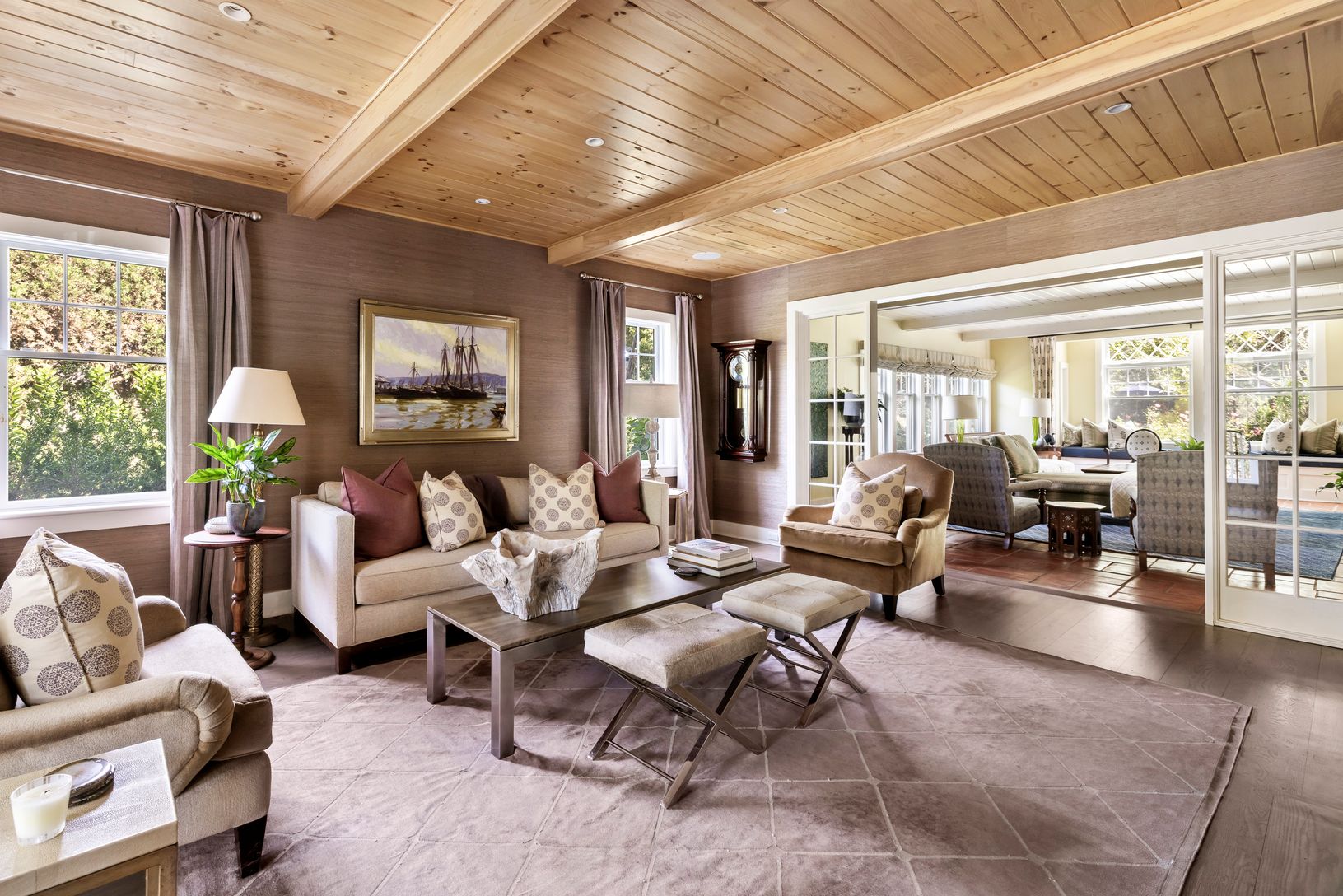 Front Living Room with fireplace