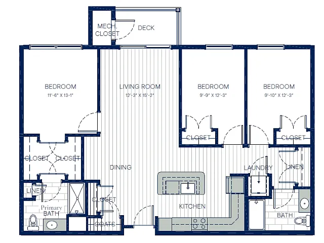 Floor plan C2B
