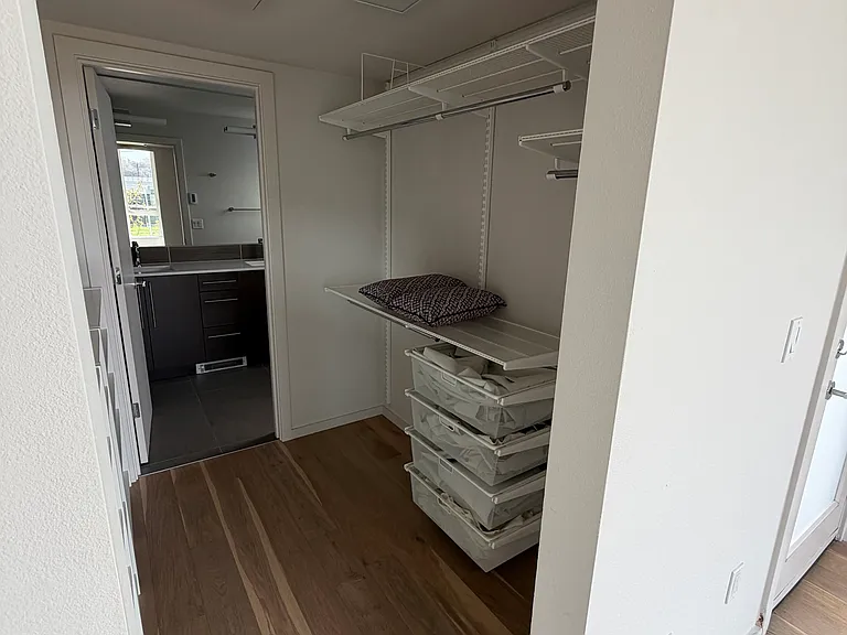 master bedroom walk in closet