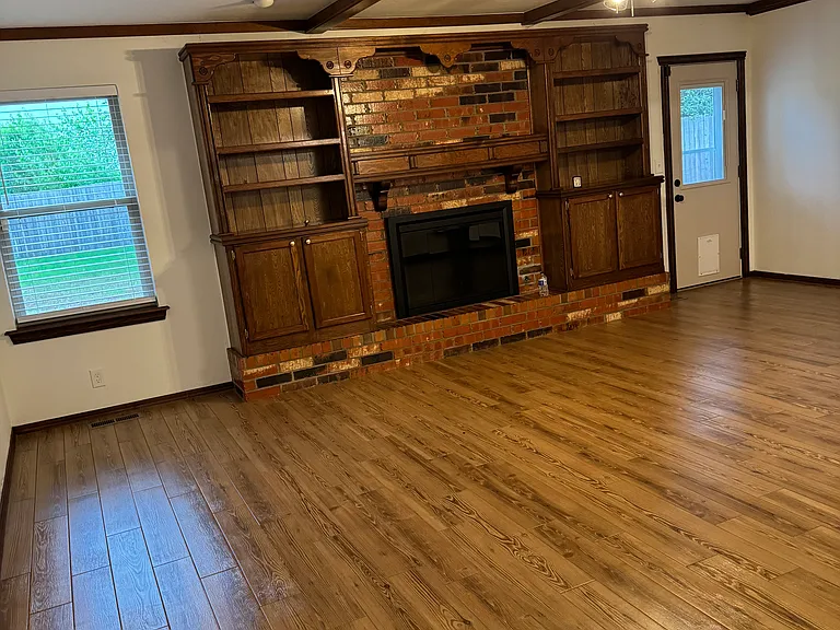Living room from view of front door
