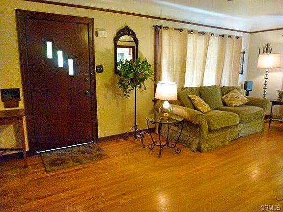 Original Oak Front Door is Extra Wide