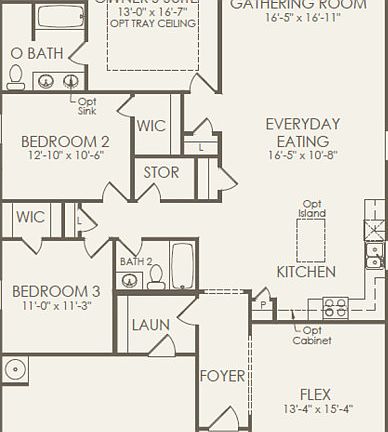 First Floor 3 br 2 ba
