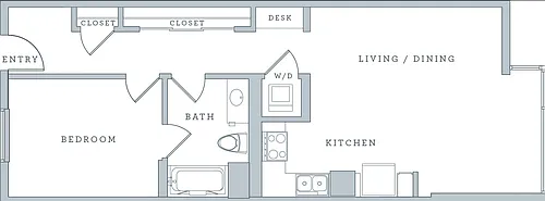 Floor plan 1B