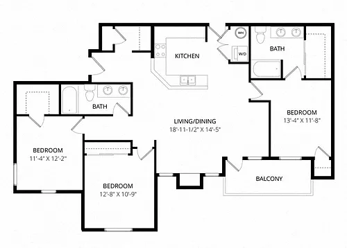 Floor plan Garland
