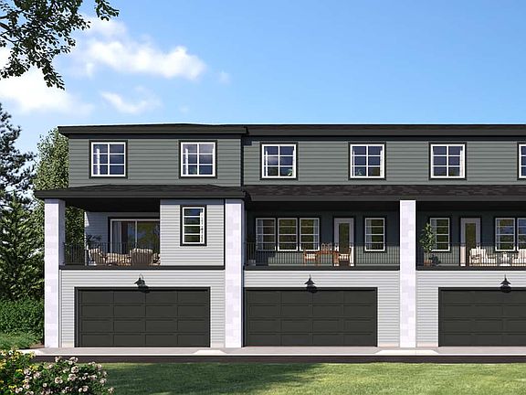 Plan E Prairie Exterior - Back