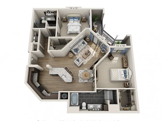 Floor plan Robinson
