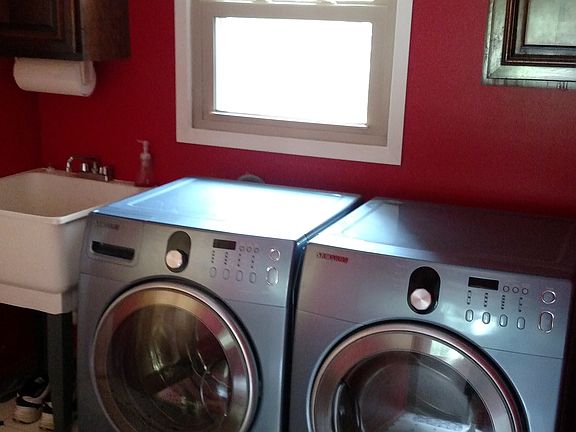 Laundry room on first floor