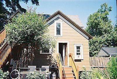 deck and back yard