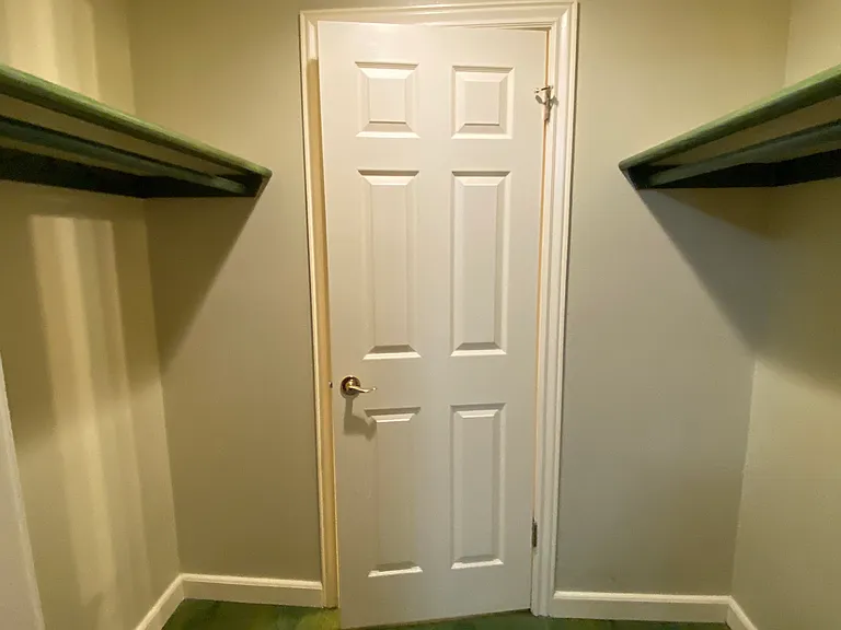 Walk-in closet for the Second Bedroom