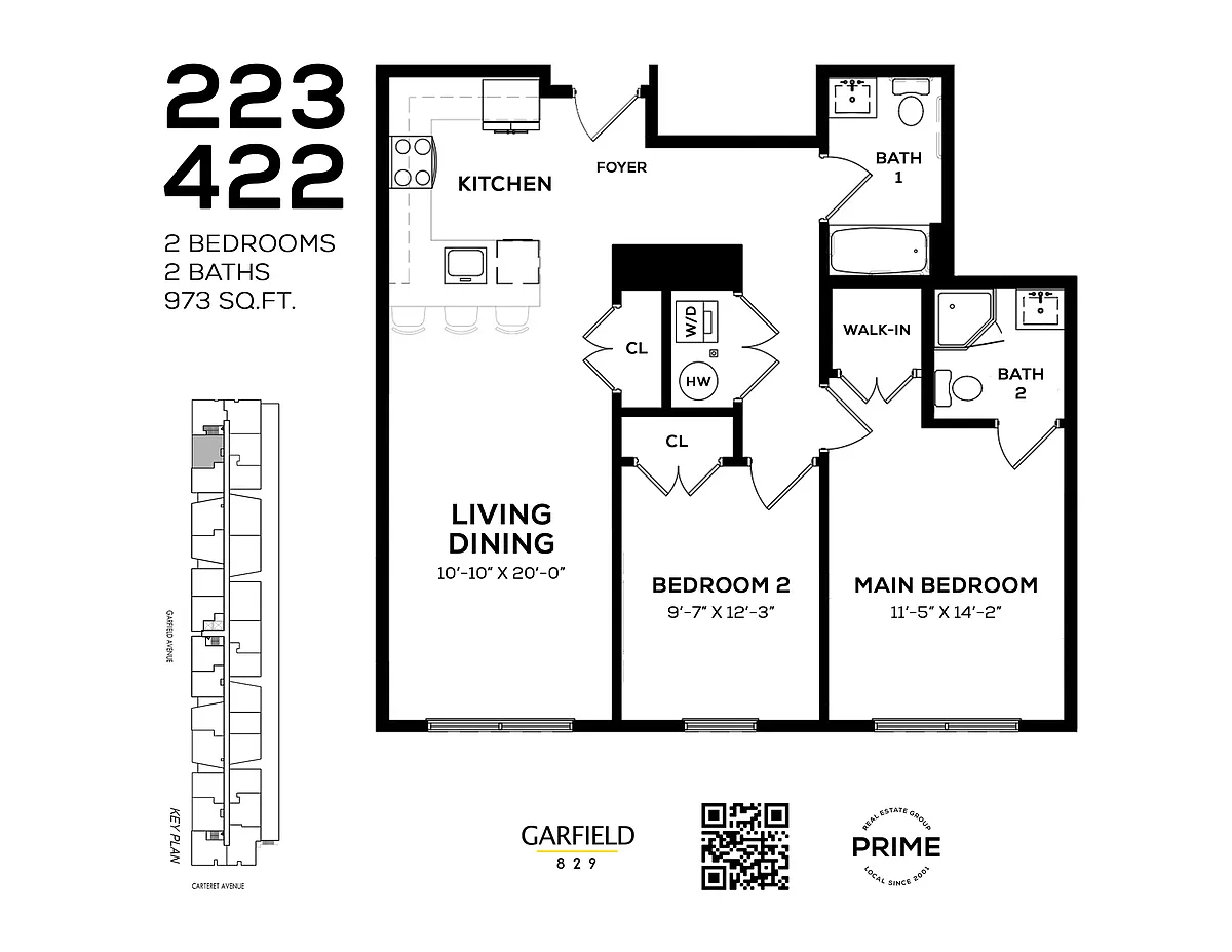 Floor plan 829- 2B